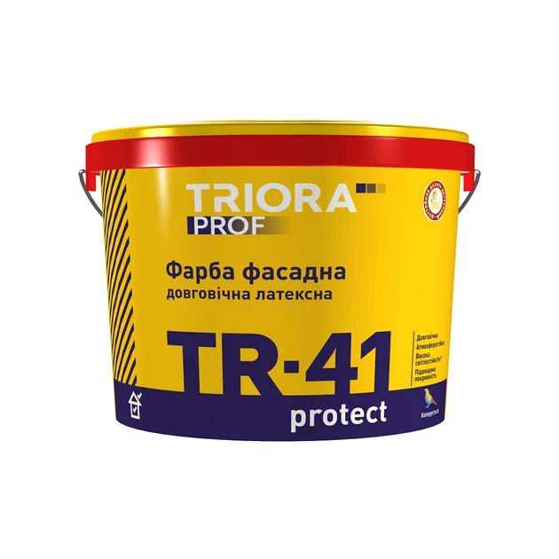 Фасадна латексна фарба TRIORA TR-41 protect 10л (4823048018587)