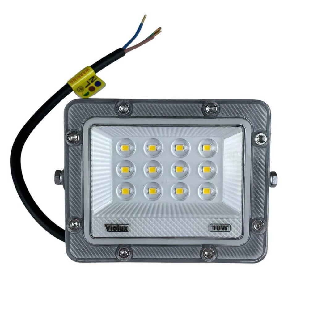 Прожектор Violux CARBON, 10W, 5000K, 1000Lm, IP65
