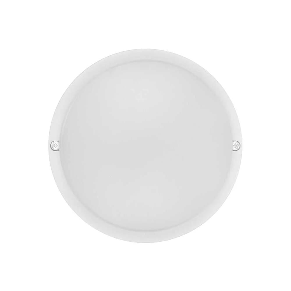 Світильник ДББ Violux ATOM UA MW Sensor, 12W, 5000K, 1200Lm, білий, IP54