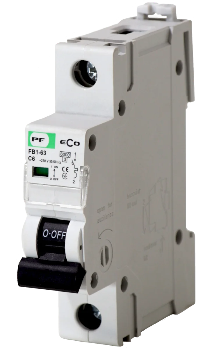 Автоматичний вимикач Promfactor 6кА ECO C 1p 06A (FB1C1006)