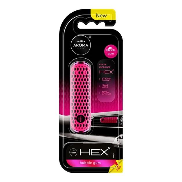 Ароматизатор на дефлектор Aroma Car HEX, 10g, Bubble Gum