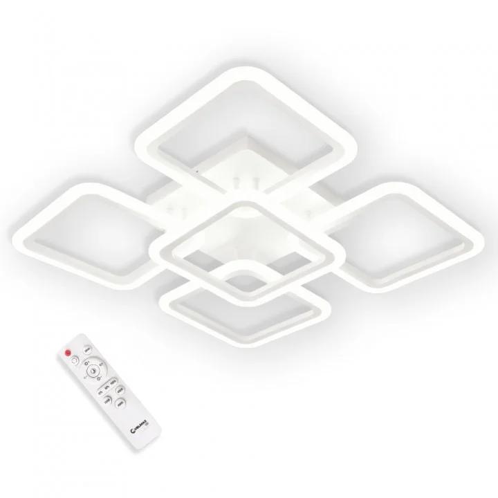 Світильник LED VELMAX V-CL-NAOMI-S-90S max 90W 3000K-6500K пульт+блок живлення 230V