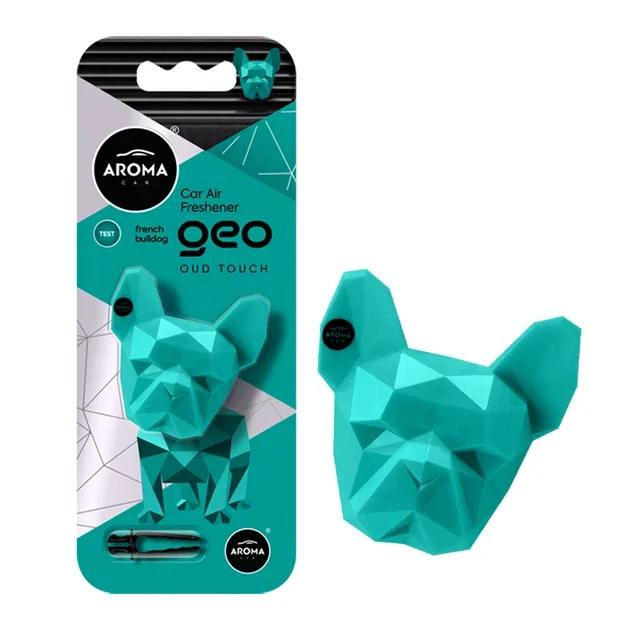Ароматизатор на дефлектор Aroma Car Geo Dog, Turquoise Oud Touch