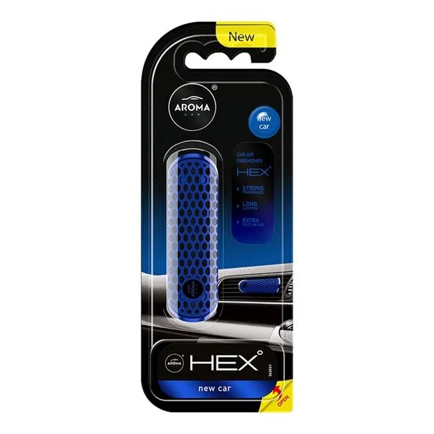 Ароматизатор на дефлектор Aroma Car HEX, 10g, New Car
