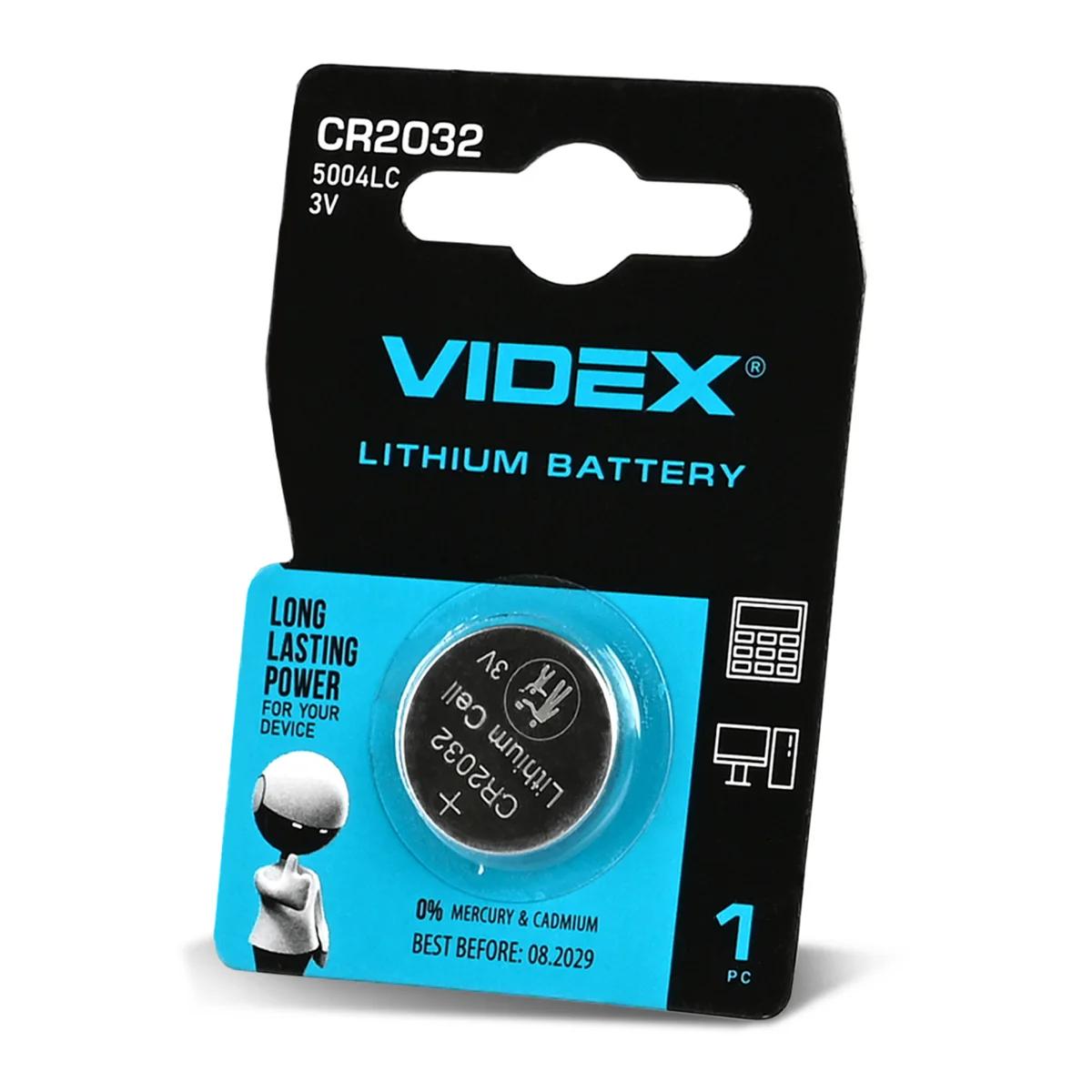 Батарейка Videx CR2032