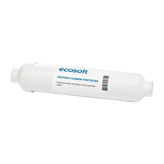 Вугільний постфільтр Ecosoft для фільтрів зворотного осмосу (CHV2010ECOPKG)