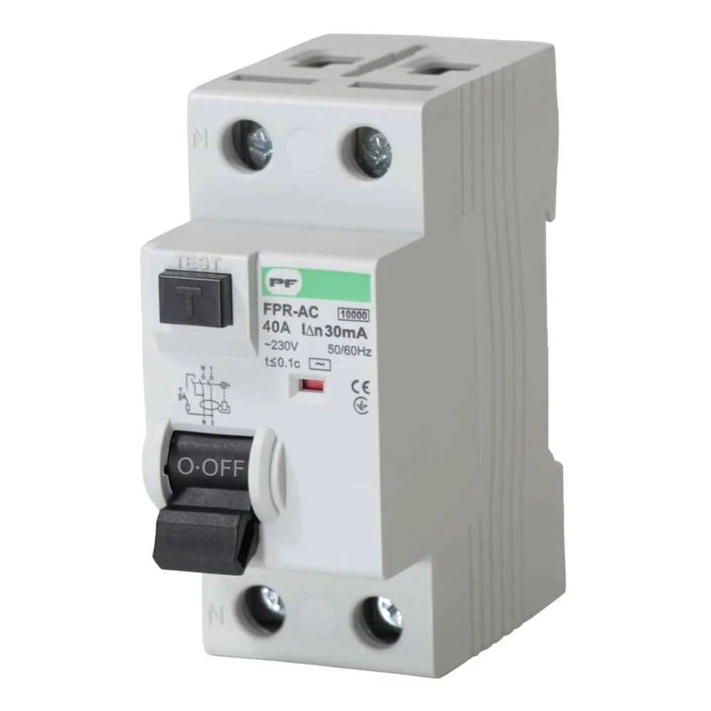 ПЗВ Promfactor FPR-AC 2P 40А 30мА тип AC (FPR2040030AC)