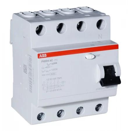 ПЗВ ABB FH204 AC-40/0.03 40А 30мА 4P (2CSF204002R1400)