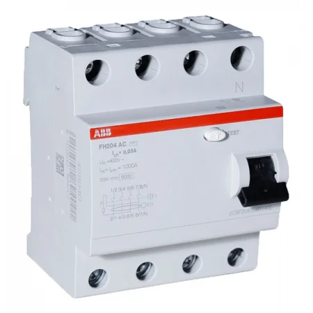 ПЗВ ABB FH204 AC-40/0.03 40А 30мА 4P (2CSF204002R1400)