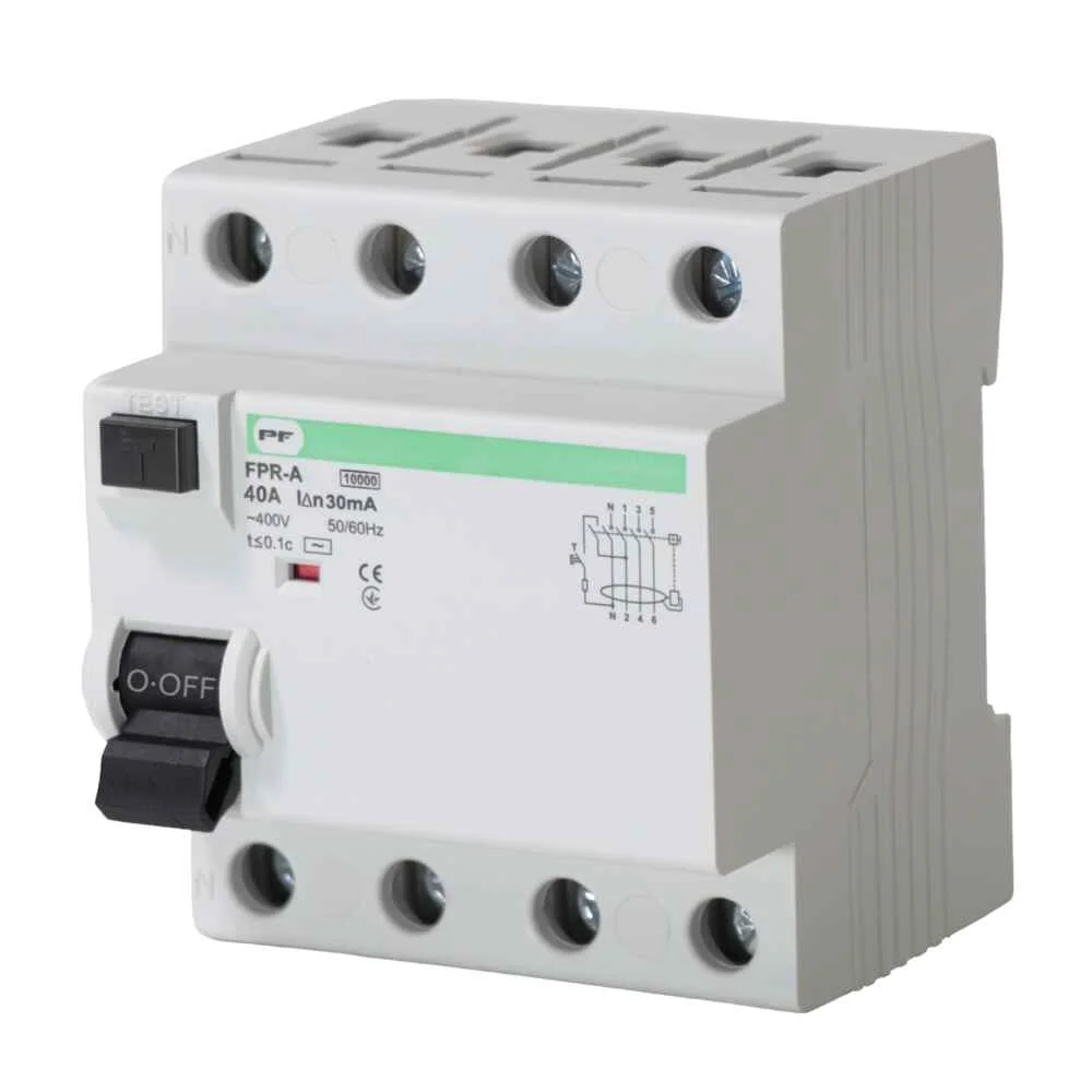 ПЗВ Promfactor FPR-AC 4P 40А 30мА тип AC (FPR4040030AC)