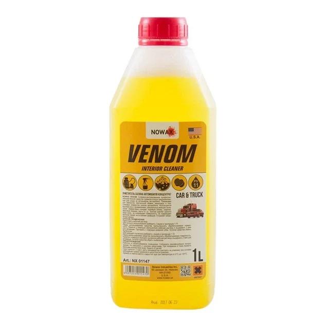 Очищувач салону Nowax Venom Interior Cleaner концентрат 1:10 1 л