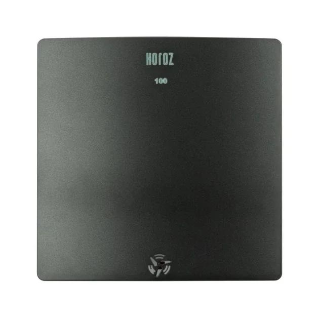 Вентилятор Horoz Electric FELIX 100 12W 220-240V антрацит (8699490919071)