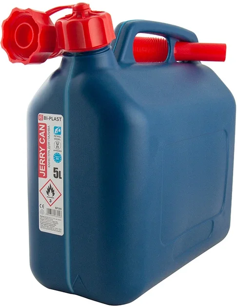 Каністра пластикова з лійкою Bi-Plast 5 л (BP-305)