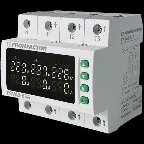 Реле напруги Promfactor 63А 4P (FRVA3-63A)