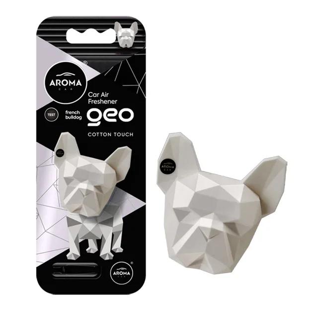 Ароматизатор на дефлектор Aroma Car Geo Dog-White Cotton Touch