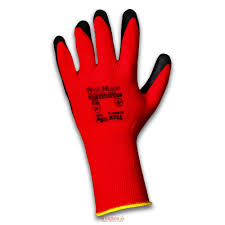 W.Рукавиці трикотажні "OIL RESISTANT" з чорним нітриловим покриттям, розмір 10 «WoffMann»