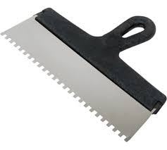 Шпатель для клею, зубчастий 6х6 250mm