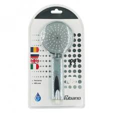 Лійка для душу,5-ти режимна,пластик,хром/біла, 125мм HS164С  VENTA