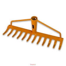 Граблі садові металеві PRO 12 зубів «WoffMann professional tools»