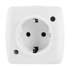 Розетка ALSU біла 1на б/з накл