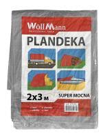 Тент "Зелений 2х3м 110 GSM Green color" ТМ "WoffMann PLANDEKA SUPER MOCNA"