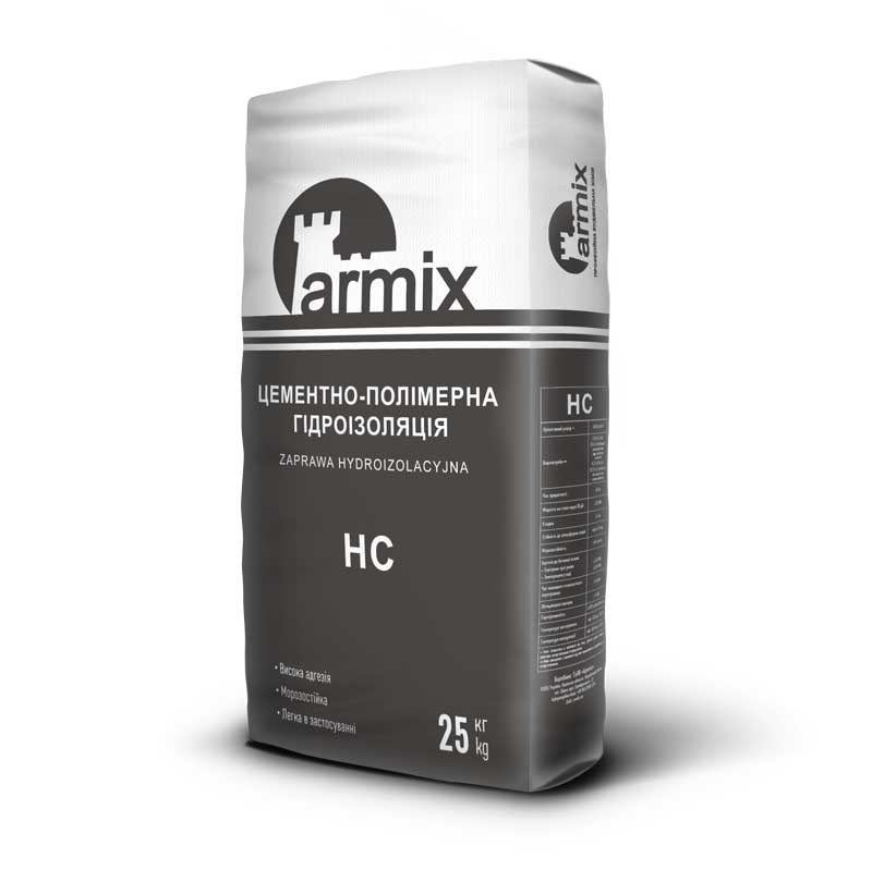 Цементно-полімерна гідроізоляція жорстка, Armix HC