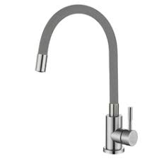 Змішувач для кухні,гнучкий гусак,сірий,sus 304 карт 35мм VS452SG VENTA (VA3008E-GR)(10)