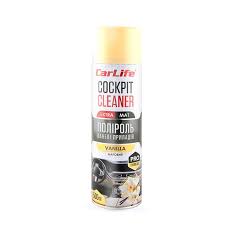 Поліроль панелі приладів CarLife Ваніль Cockpit Cleaner Extra Mat 500ml(24шт/ящ)