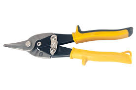 Ножниці по металу CR-V 250мм прямі ручки пластикові Сталь