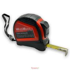 Рулетка автостоп.прорезинений корпус 7.5м*25мм "WoffMann"