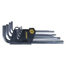 Шестигранник CV 9шт.1,5-10,0 середні