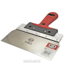 Шпатель для гіпсу 220х85мм ручка Двохкомп  OLEJNIK