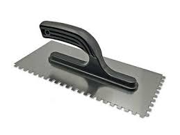 Шпатель плиточний 130х270мм