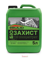 BULID Біозахист для деревини концентрат 1:9 Зелений 5л
