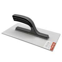 Шпатель плиточний STRONGLINE з усиленою ручкою 130х270мм гладкий