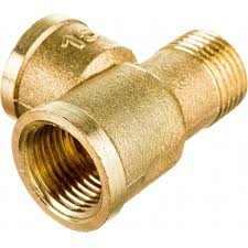 Трійник латунь 3B3 DN15 1/2 LEXLINE(10/40)