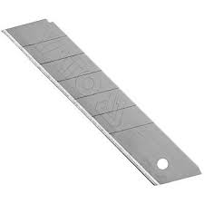 Лезо для ножа з сегментами, що відламуються посилине,чорне 18мм