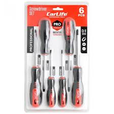 Набір викруток Carlife 6шт. Cr-V 6150