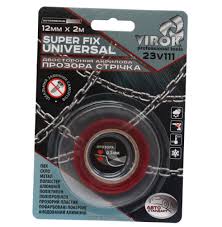 Стрічка 2-сторонння силіконова Virok Super Fix for Universal 12mm*2m