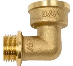 Кут, латунь 3B DN15*20 1/2*3/4 LEXLINE (10/40)