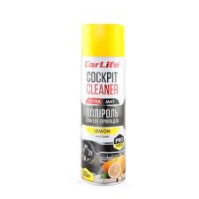 Поліроль панелі приладів CarLife Лимон Cockpit Cleaner Extra Mat 500ml(24шт/ящ) Акція
