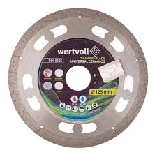 Диск алмазний для керамограніту Wertvoll-125мм Universal X-Force