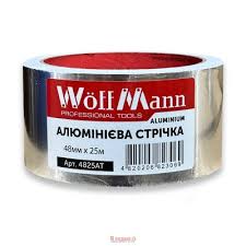 Алюмінієва стрічка 48мм*25м "Woffmann"