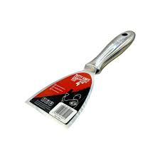 Однокомпонентний шпатель 100 mm з нержав сталі із ергоном формоюOLEJNIK