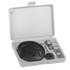 Коронка по дереву та гіпсокартону набір (16шт)19-127мм