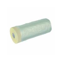 Плівка захисна з клейкою стрічкою 9mic X 1.1m X 15m Neutral для внутрішніх робіт "WoffMann"