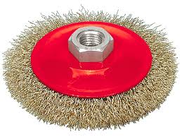 Щітка(ел.) для болгарки 100мм тарілка м'ягка Sigma