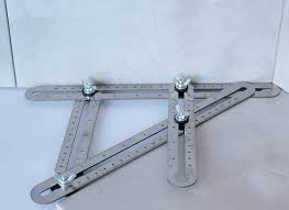 Лінійка будівельна кутомір (Нерж)