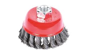 Щітка(ел.) для болгарки 125мм тарілка жорстка Sigma