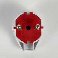 Вилка EL-BI "L" з/з біло/червона інд.уп